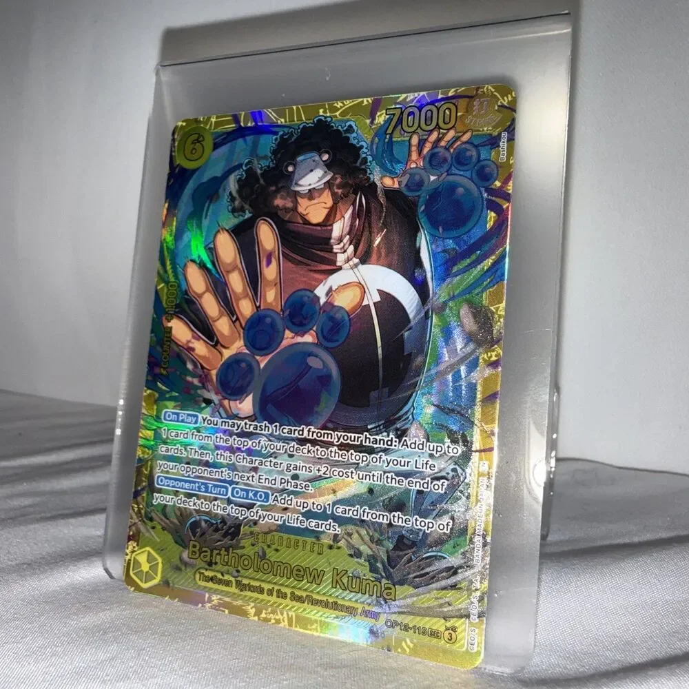 Bartholomew Kuma OP12-119 Secret Rare English One Piece TCG US Seller NM A5